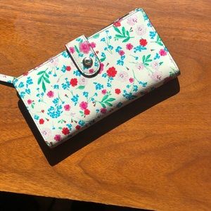 Kate Spade Stacy Garden Wallet Floral Hummingbird